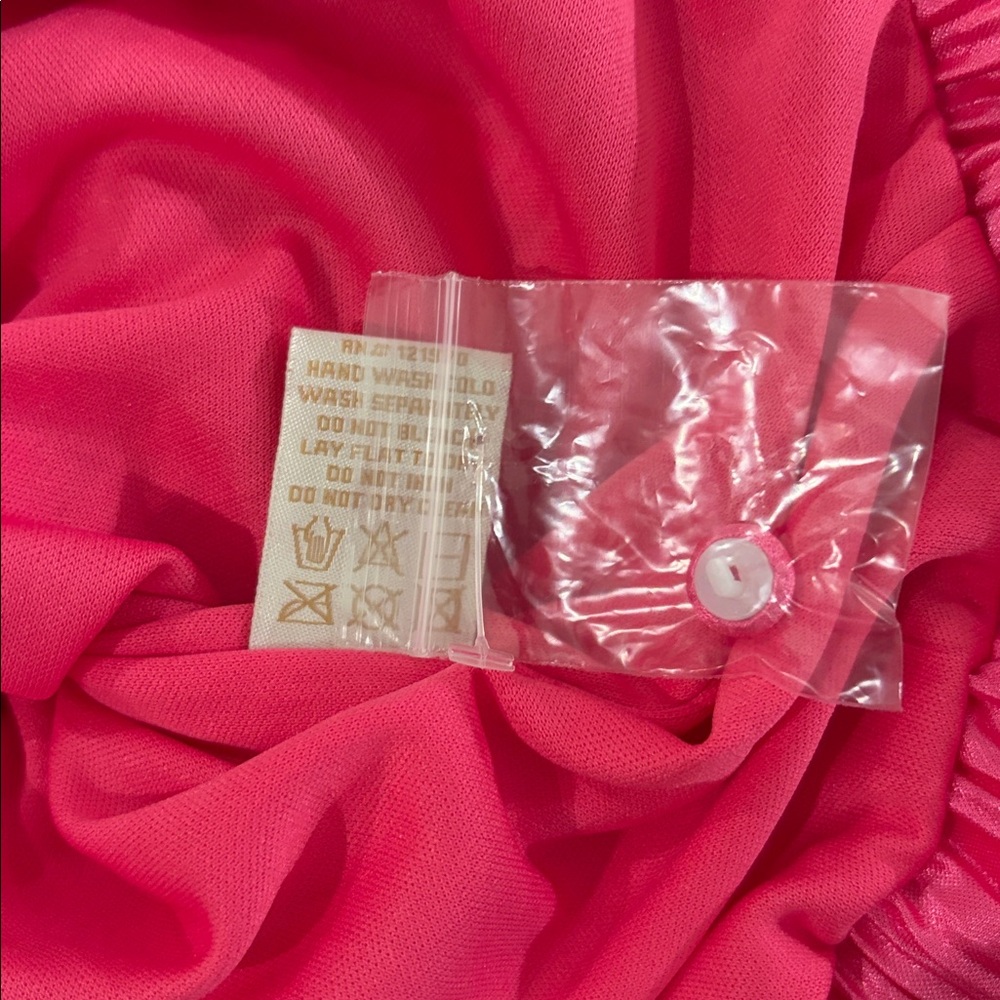 New With Tags Avara Hot Pink Flying Tomato Top Sz M - Picture 8 of 11